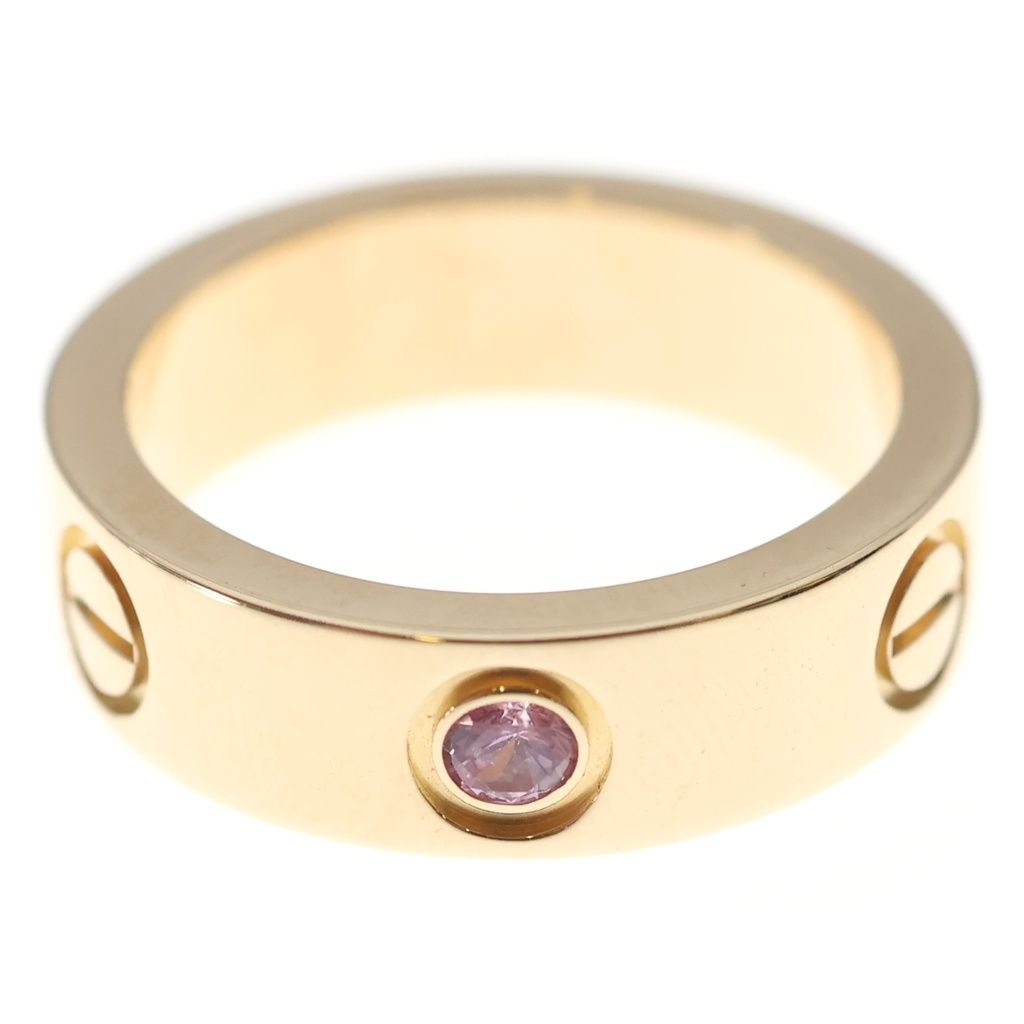 Cartier (カルティエ) ラブリング 1P ピンクサファイヤ K18PG ピンクゴールド