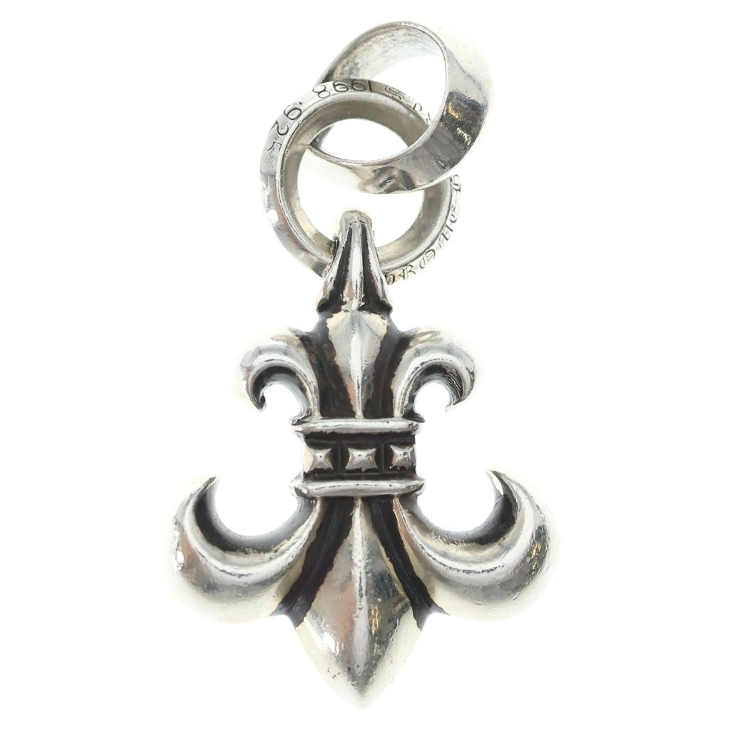 CHROME HEARTS (クロムハーツ) BS FLUER W BALE BSフレア Wベイル ペンダントトップ シルバー BCA211