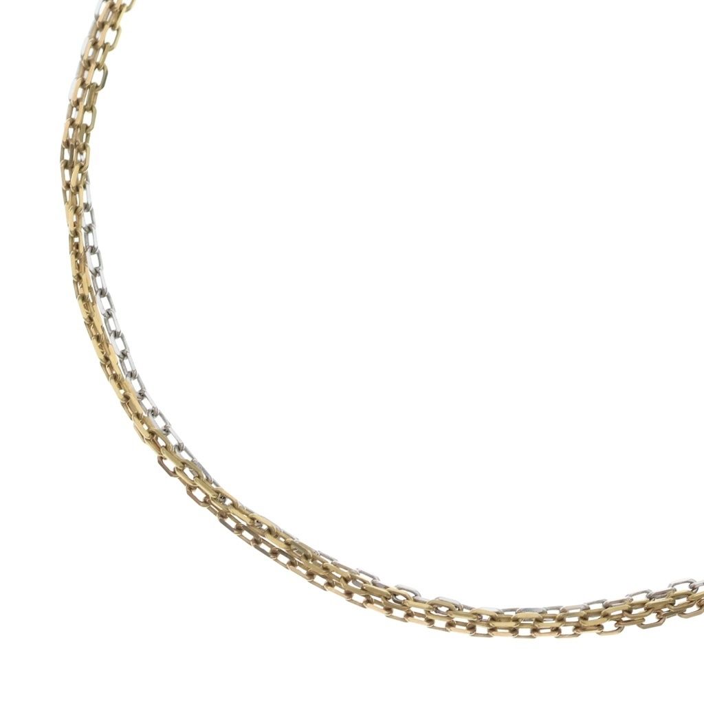 Cartier (カルティエ) トリニティチェーンネックレス ゴールド