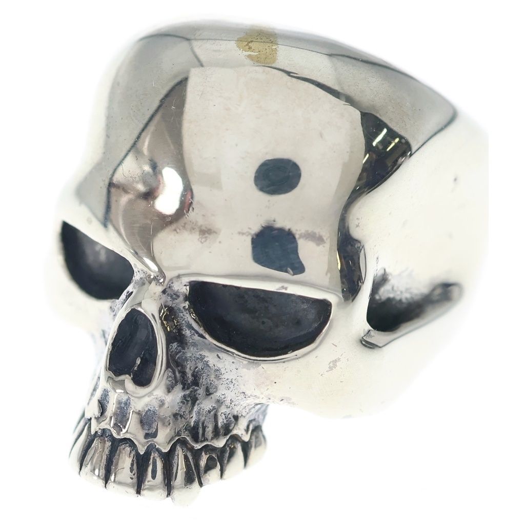 CRAZY PIG (クレイジーピッグ) EVIL SKULL RING LARGE エビル スカルリング シルバー