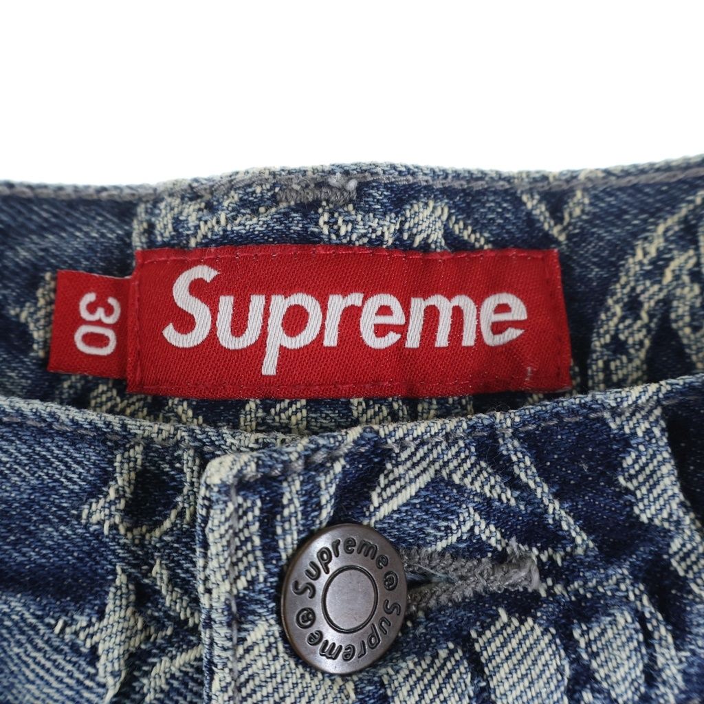 SUPREME (シュプリーム) 25SS Bandana Jacquard Baggy Jean バンダナ