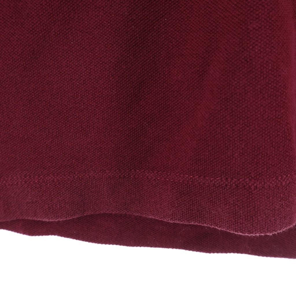 GUCCI (グッチ) Polo Shirt 半袖ポロシャツ バーガンディー 387923