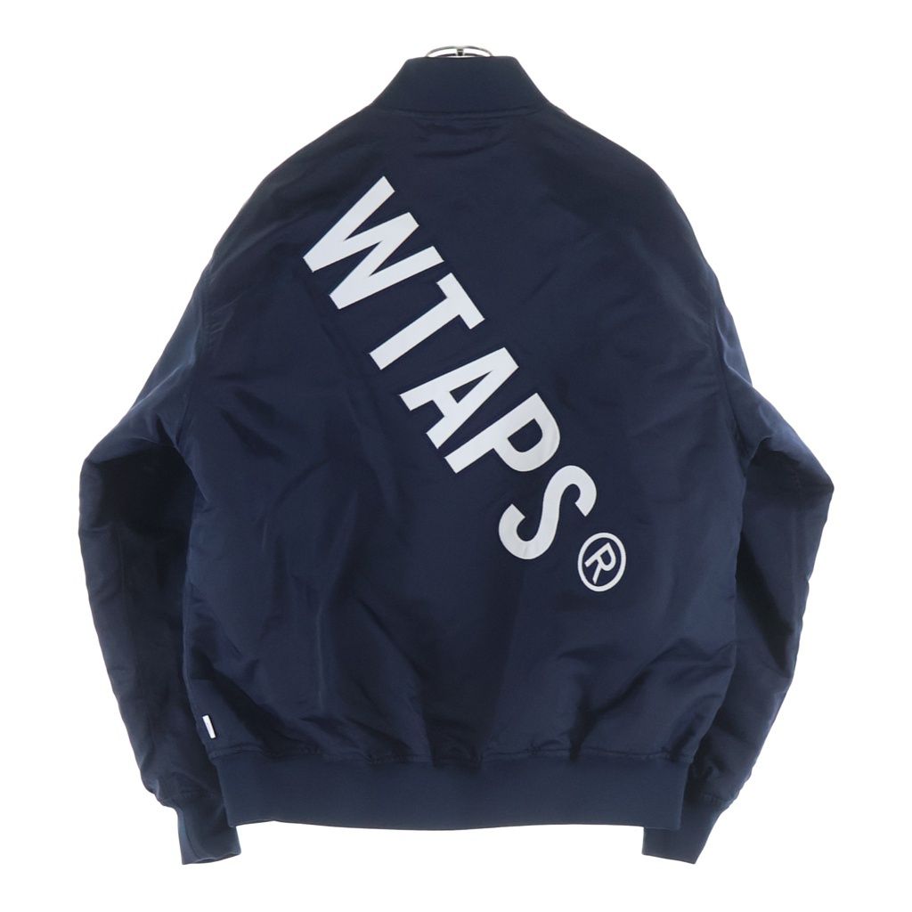 WTAPS (ダブルタップス) 26SS TEAM JACKET NYLON. TWILL ナイロン ツイル チーム ボンバージャケット ネイビー 261TQDT-JKM01 32,819円
