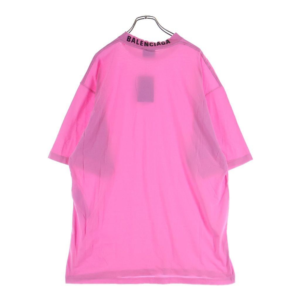 BALENCIAGA (バレンシアガ) 22SS Distressed T-shirt バックネックロゴ