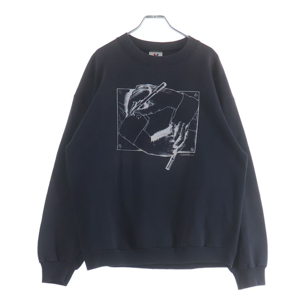 VINTAGE (ヴィンテージ) 80-90S MC ESCHER ART SWEAT USA製 エッシャー