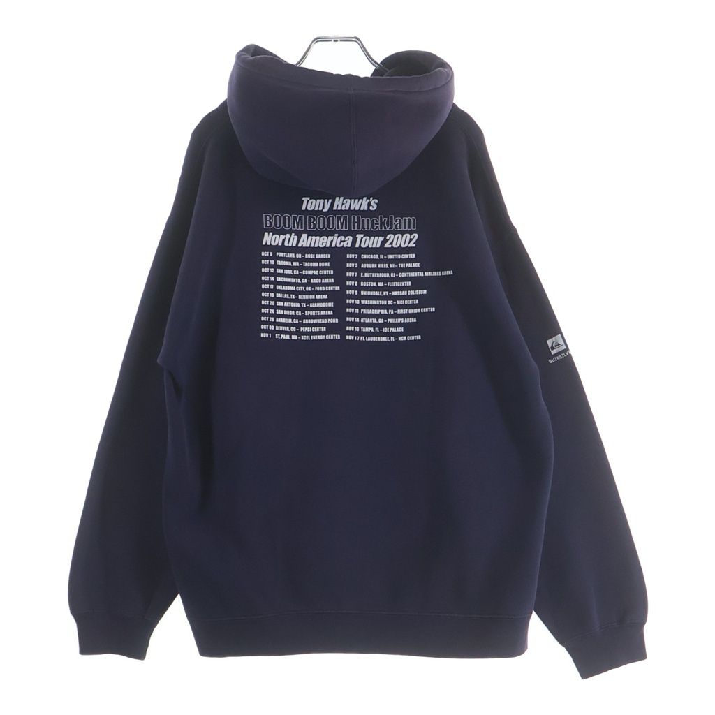 VINTAGE ヴィンテージ 00S QUIKSILVER TONY HAWKS BOOMBOOM HUCKJAM NORTH AMERICAN TOUR 2002 HOODIE クイックシルバー トニーホーク ツアー パーカー スウェット VINTAGE (ヴィンテージ) 00S QUIKSILVER TONY HAWKS BOOMBOOM HUCKJAM