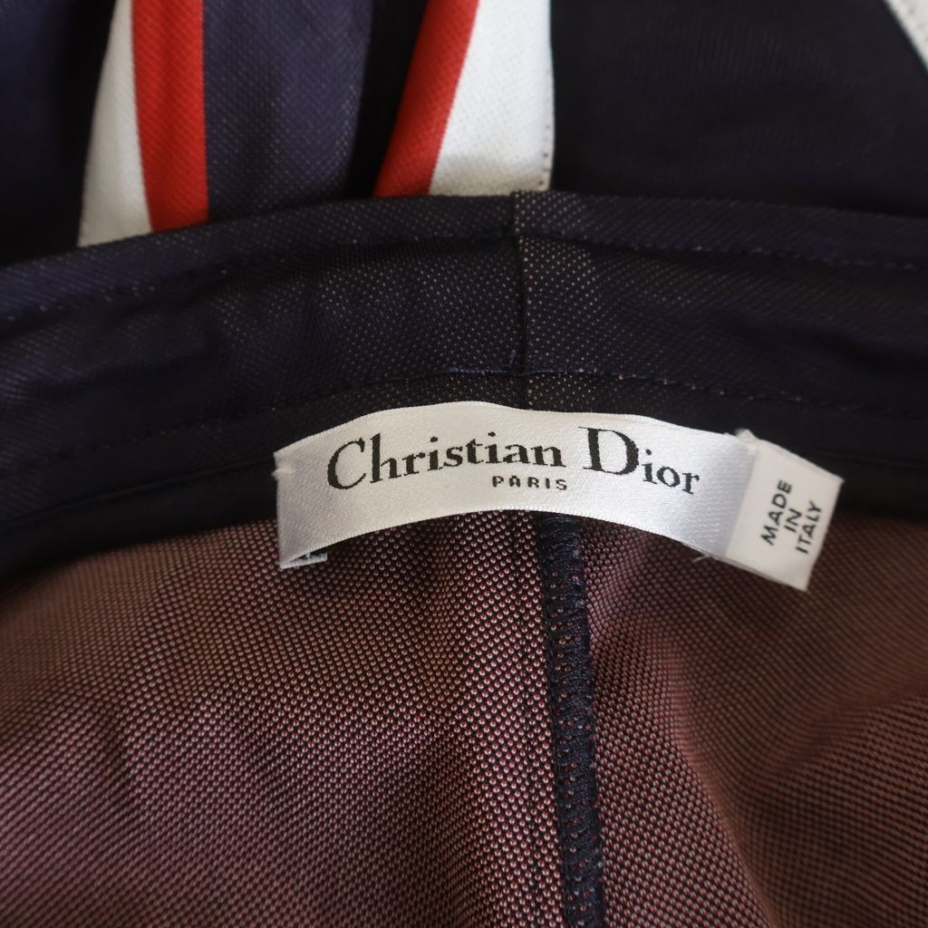 Christian Dior (クリスチャンディオール) サイドジップ ロゴ トラック