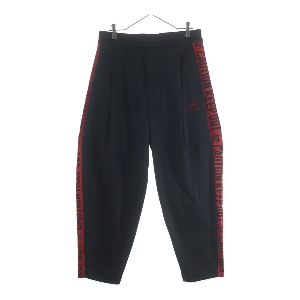 beauty:beast (ビューティービースト) CVTVLIST KEEP OUT TRACK PANTS カタリスト キープアウト トラックパンツ ブラック bbcl-79001