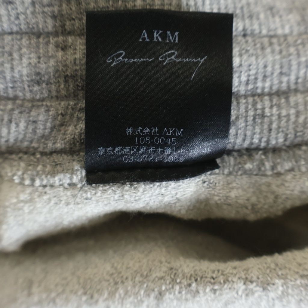 AKM (エーケーエム) ×BROWN BUNNY DIAGONAL ZIP BIKER -COMFORT