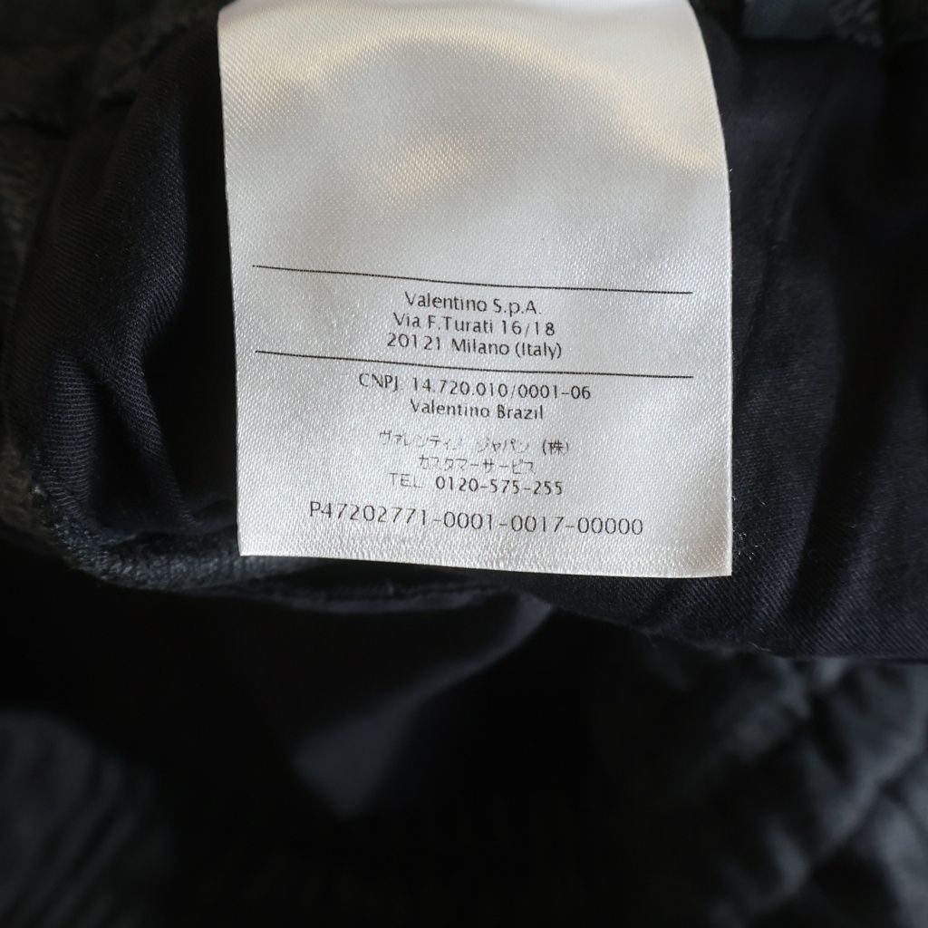 VALENTINO (ヴァレンティノ) センタープレス ウールイージースラックス