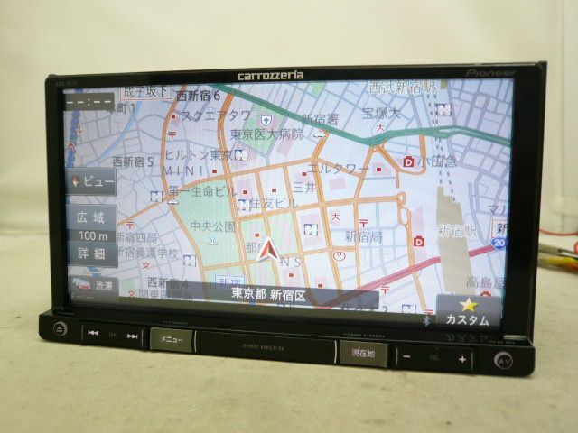 中古】 2026年版 カロッツェリア AVIC-RZ77 メモリーナビ 地デジ