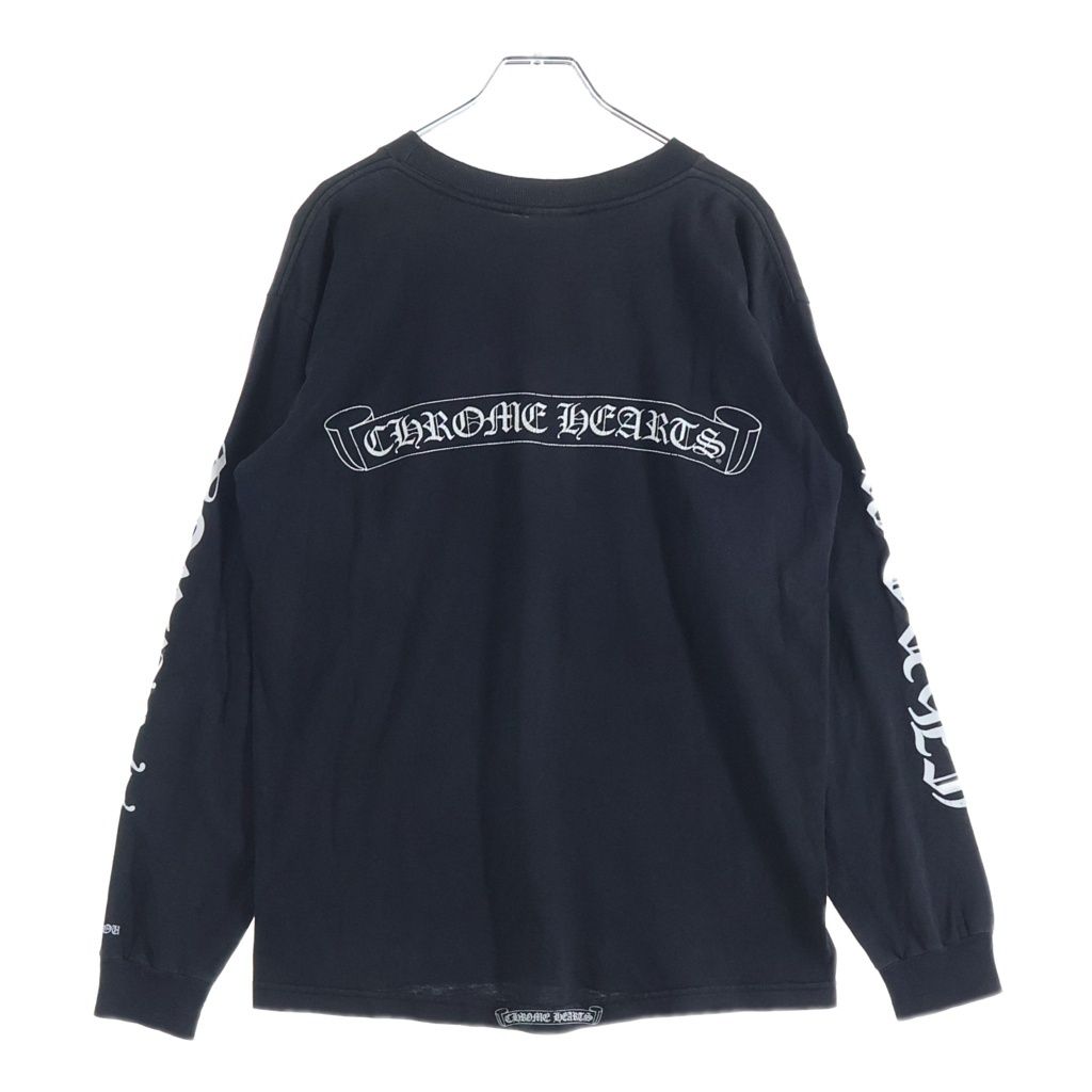 CHROME HEARTS (クロムハーツ) OLD CH L S 1 スクロールラベルプリント