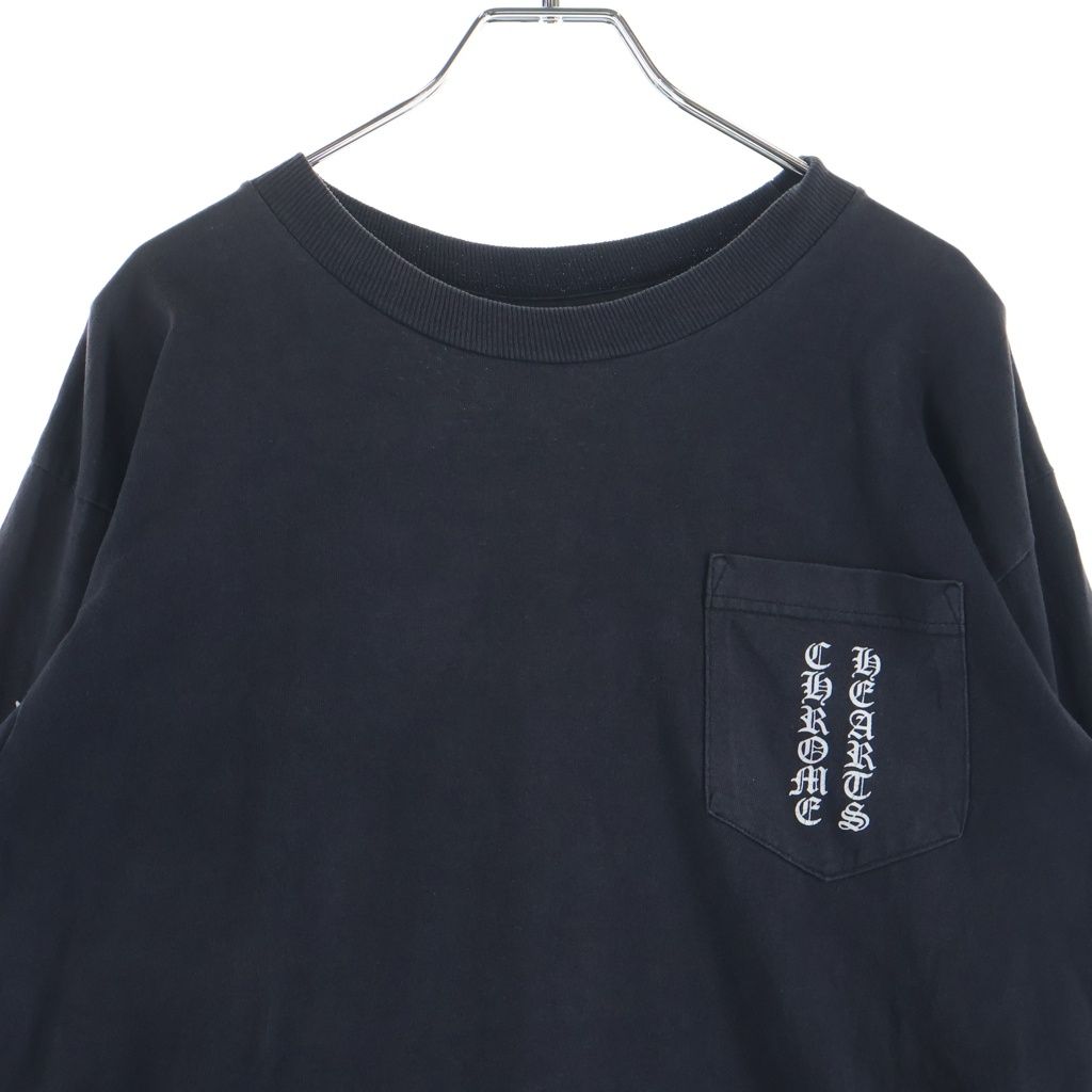 CHROME HEARTS (クロムハーツ) OLD CH L S 1 スクロールラベルプリント