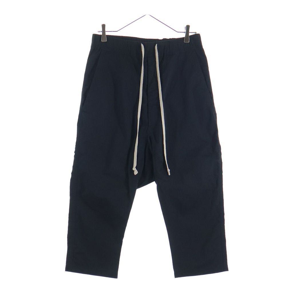 DRKSHDW (ダークシャドウ) 17SS Drawstring Cropped Pants ドローストリングクロップドパンツ ブラック DU17S5373-MU