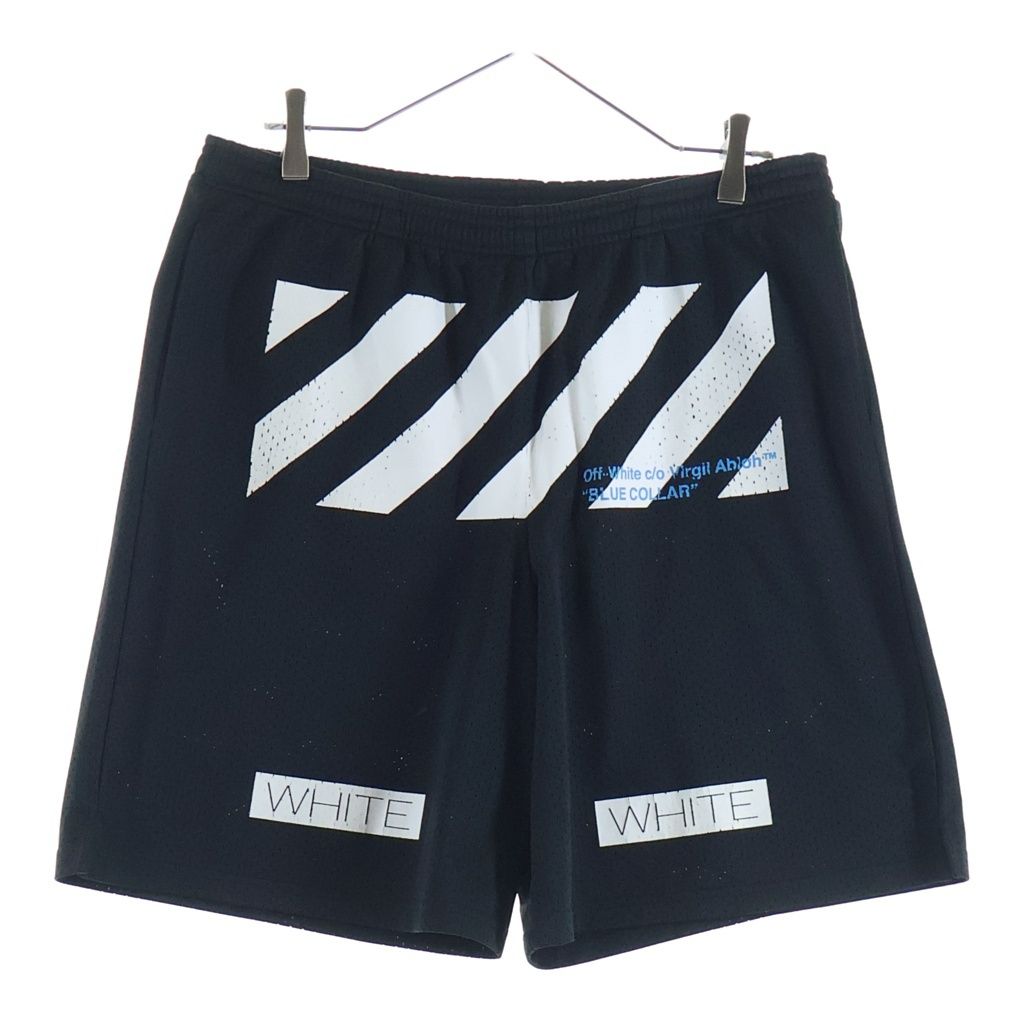 OFF-WHITE メッシュハーフパンツ OFF-WHITE (オフホワイト) 16SS Mesh Shorts メッシュショーツ ハーフ
