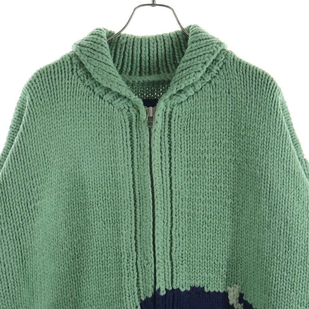 DESCENDANT (ディセンダント) 24AW DAWN COWICHAN SWEATER ダウン