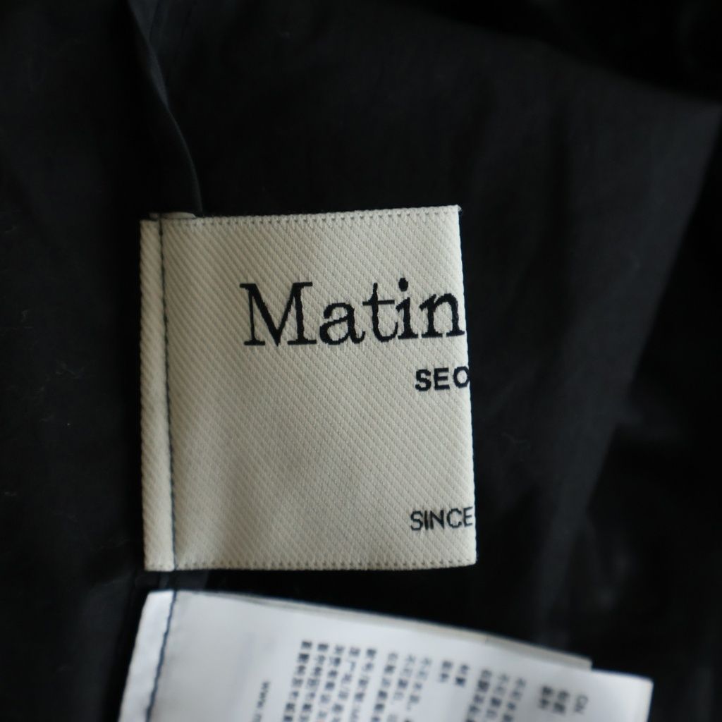 Matin Kim (マーティンキム) 25AW LOGO COATING JKT MK2500JP002V ロゴ