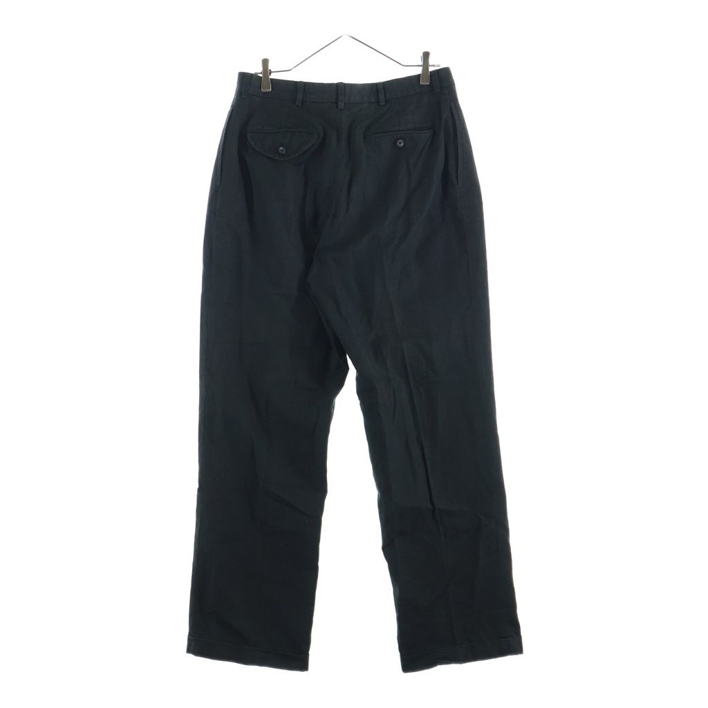 POLO RALPH LAUREN (ポロラルフローレン) 90s Black linen slacks