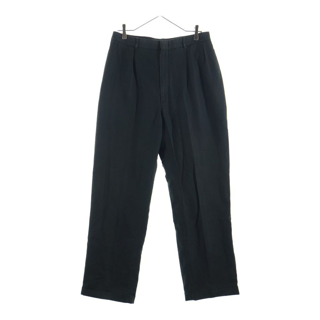 POLO RALPH LAUREN (ポロラルフローレン) 90s Black linen slacks