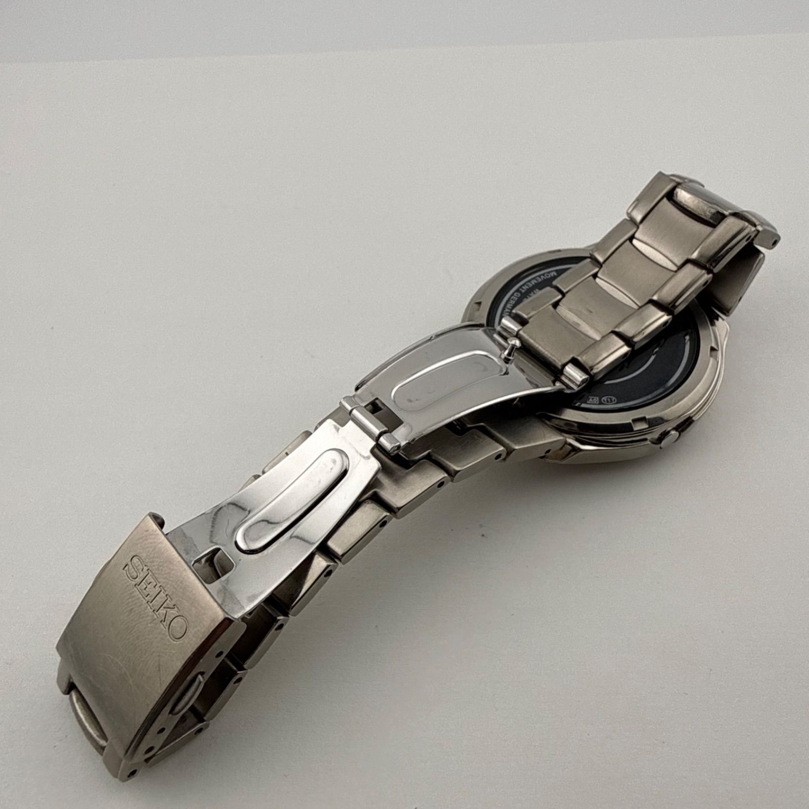 SEIKO P116-0AA0 セイコー TITANIUM チタニウム 電波ソーラー メンズ