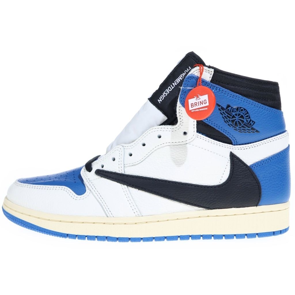 NIKE (ナイキ) ×TRAVIS SCOTT ×FRAGMENT AIR JORDAN1 RETRO HIGH OG SP トラヴィススコット フラグメント エアジョーダン1 ハイカットスニーカー US9.5/27.50cm DH3227-105