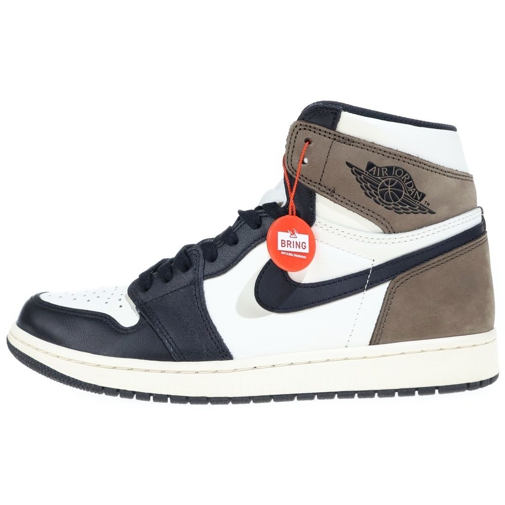 NIKE (ナイキ) AIR JORDAN 1 RETRO HIGH OG DARK MOCHA エアジョーダン1 レトロ ダークモカ ハイカットスニーカー ブラウン/ホワイト/ブラック US10/28cm 555088-105