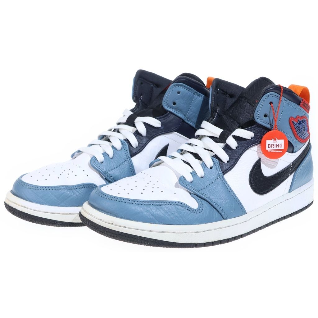 NIKE (ナイキ) ×FACETASM Air Jordan 1 Mid White/Navy CU2802-100