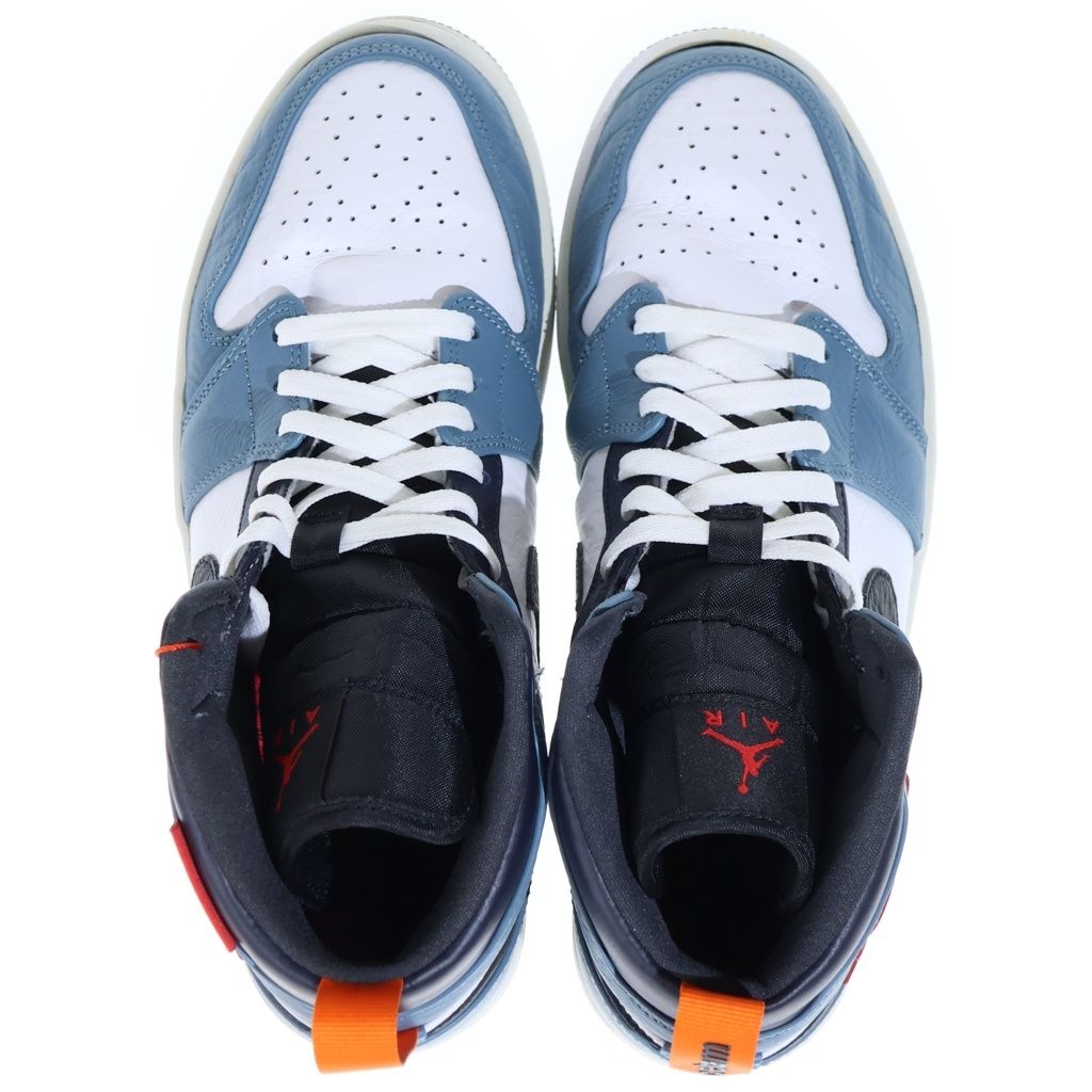 NIKE (ナイキ) ×FACETASM Air Jordan 1 Mid White/Navy CU2802-100