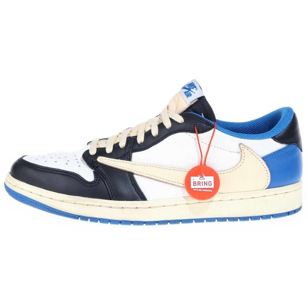 NIKE (ナイキ) ×TRAVIS SCOTT FRAGMENT DESIGN AIR JORDAN 1 LOW DM7866-140 トラヴィススコット フラグメント エアジョーダン1 ローカットスニーカー US8/26.0cm