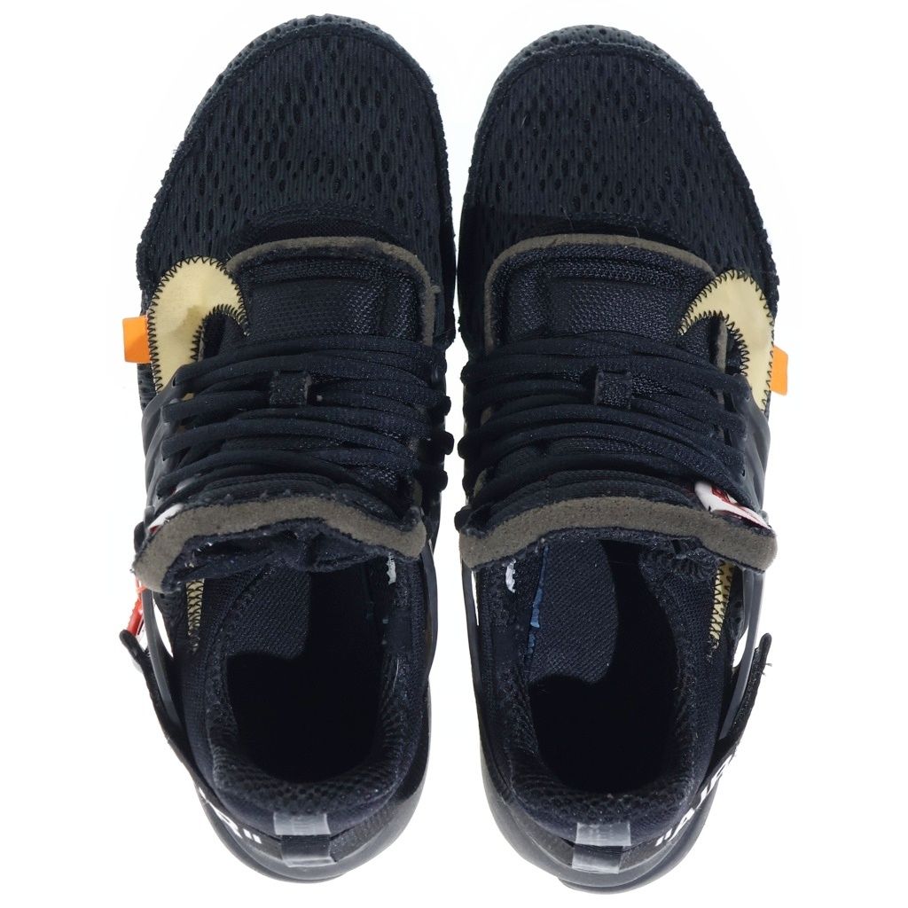 NIKE (ナイキ) ×OFF-WHITE AIR PRESTO AA3830-002 オフホワイト エアプレスト ローカットスニーカー US8/26.0cm ブラック