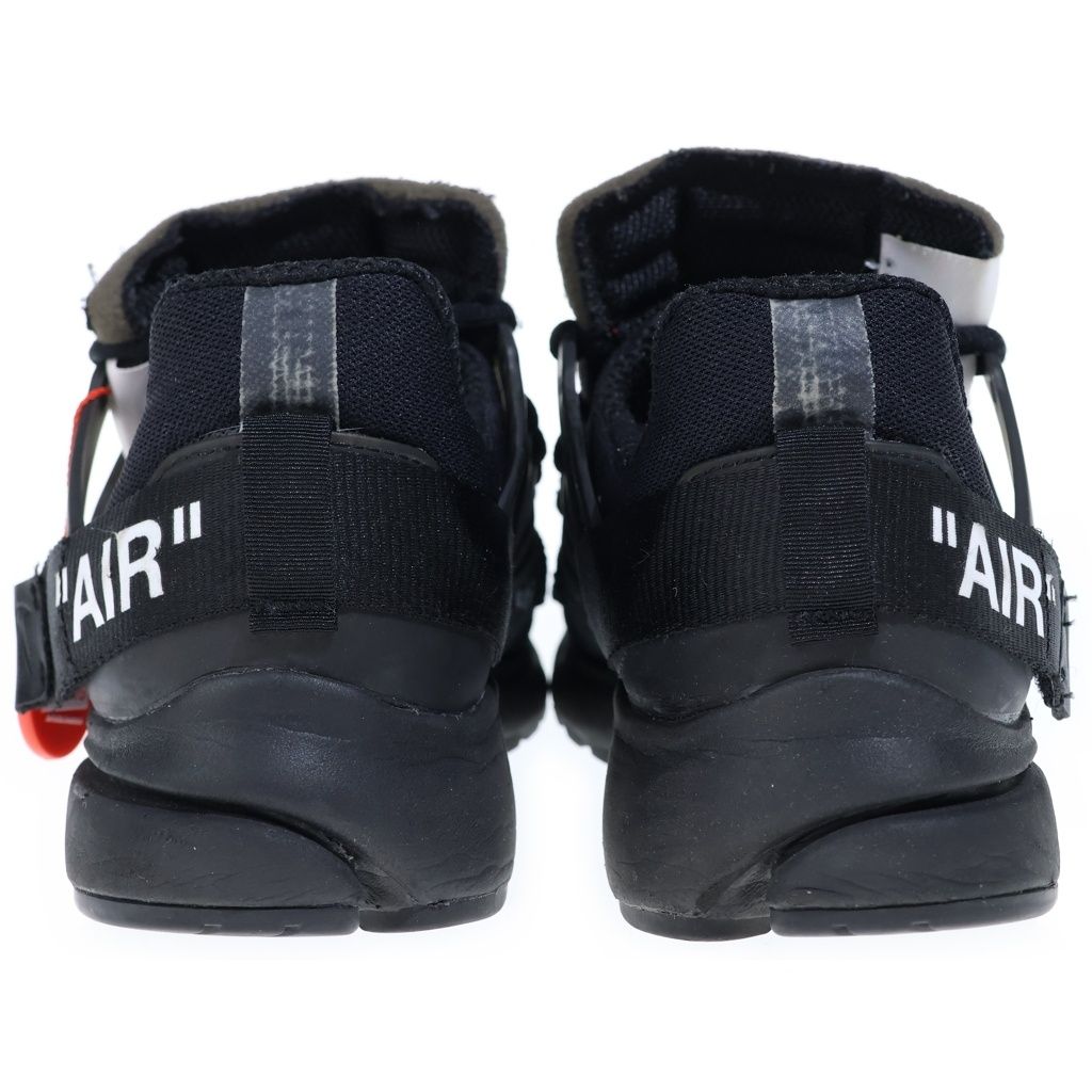 NIKE (ナイキ) ×OFF-WHITE AIR PRESTO AA3830-002 オフホワイト エアプレスト ローカットスニーカー US8/26.0cm ブラック