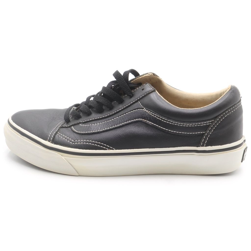 VANS (ヴァンズ) 00s OLD SKOOL オールドスクール レザー ローカットスニーカー ブラック US9.5/27.5cm 5547599-095