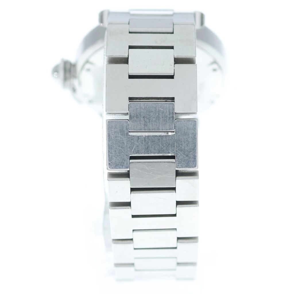 Cartier カルティエ パシャC ビッグデイト 白文字盤 自動巻き 腕時計 シルバー W31044M7 Cartier (カルティエ) パシャC ビッグデイト 白文字盤 自動巻き 腕時計