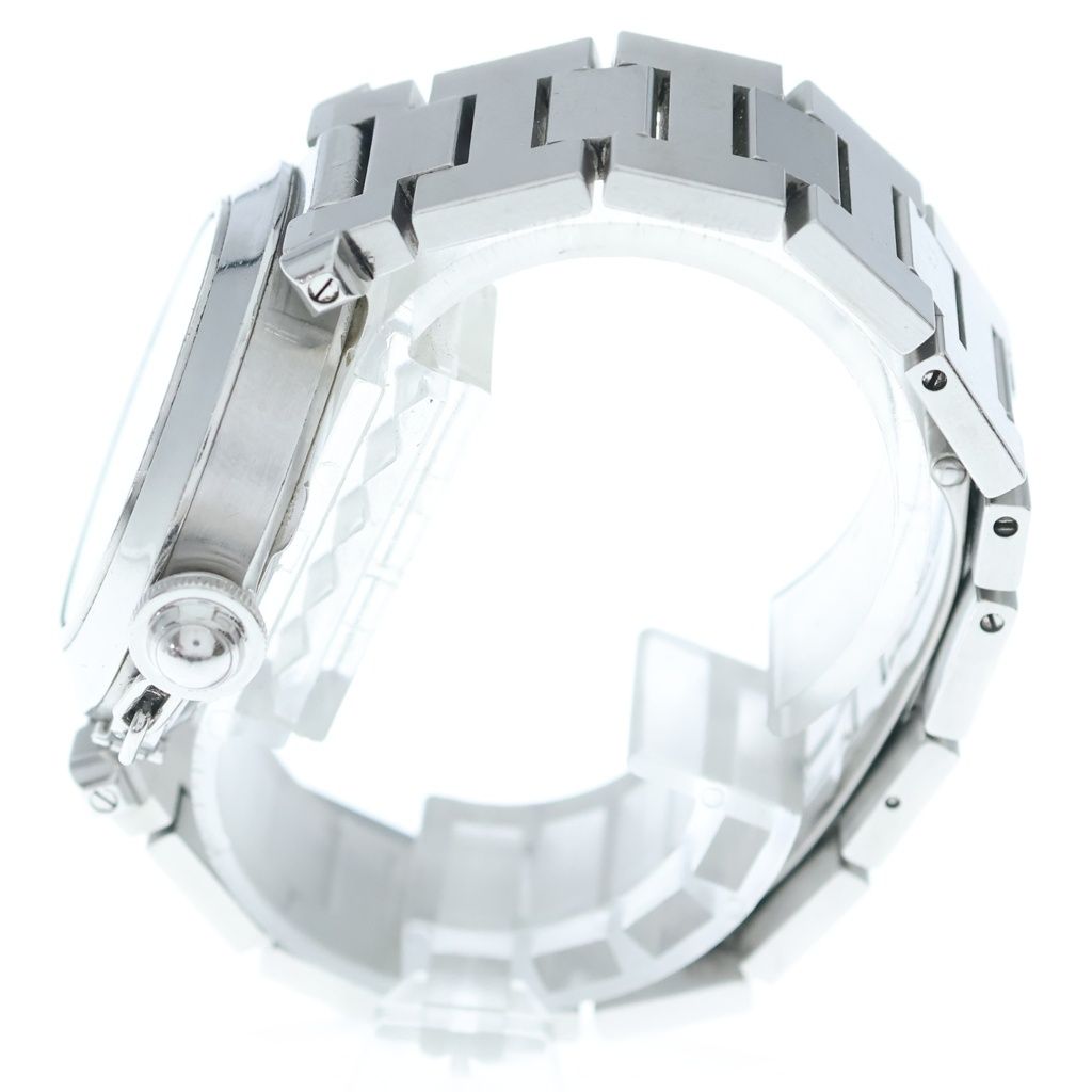 Cartier (カルティエ) パシャC ビッグデイト 白文字盤 自動巻き 腕時計