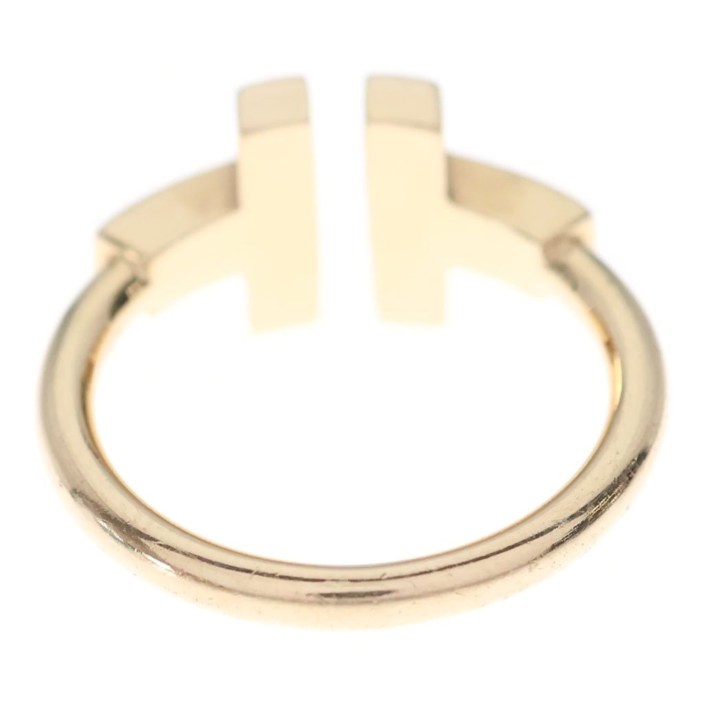 TIFFANY & Co. (ティファニー) Tワイヤー シェル ダイヤ Au750 K18PG
