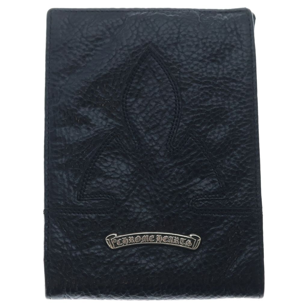 クロムハーツ CASHING IN/キャッシングイン フレアニーレザーウォレット CHROME HEARTS (クロムハーツ) CASHING IN キャッシングインウォレット