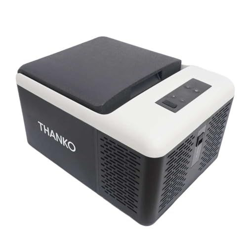 THANKO どこでもミニ冷凍庫9L ブラック GBGFZ9HGY 車載冷蔵庫 小型 家庭用 ポータブル コンプレッサー式 -20℃ 車中泊 キャンプ (ブラック)ry 91b00a16