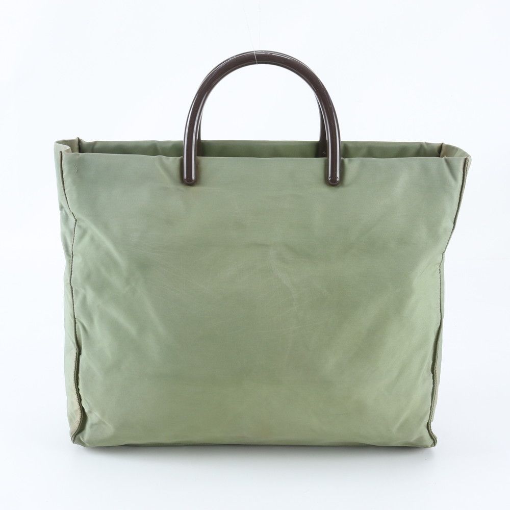 テスート プラダ ナイロン トライアングルロゴ PRADA 美品 - レザー 