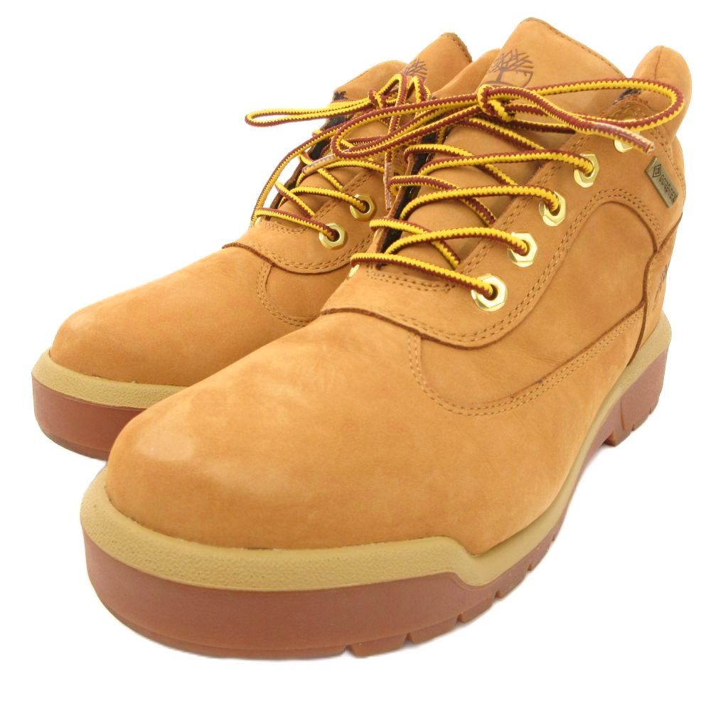 ティンバーランド Timberland BEAMS 別注 25AW FIELD BOOT GORE-TEX WHEAT イエローブーツ シューズ 26.5cm 茶 ブラウン TB0A6GAU754 /JS