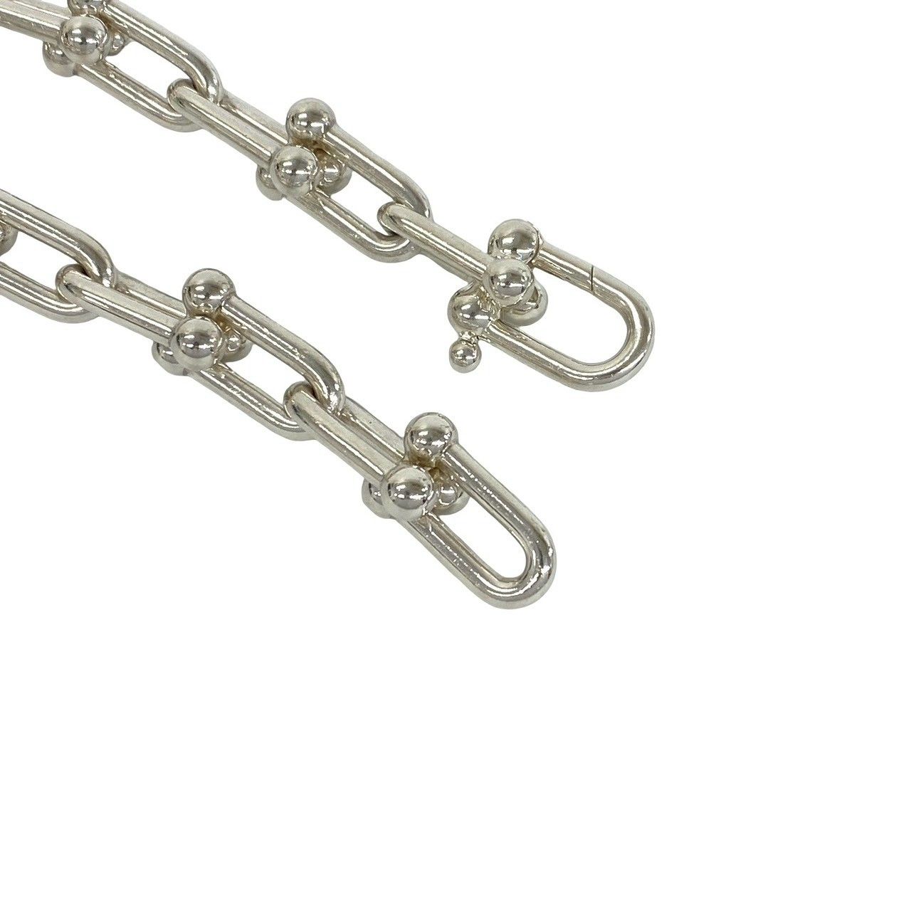 極 美品 箱付 TIFFANY&Co. ティファニー ハードウェア ラージリンク