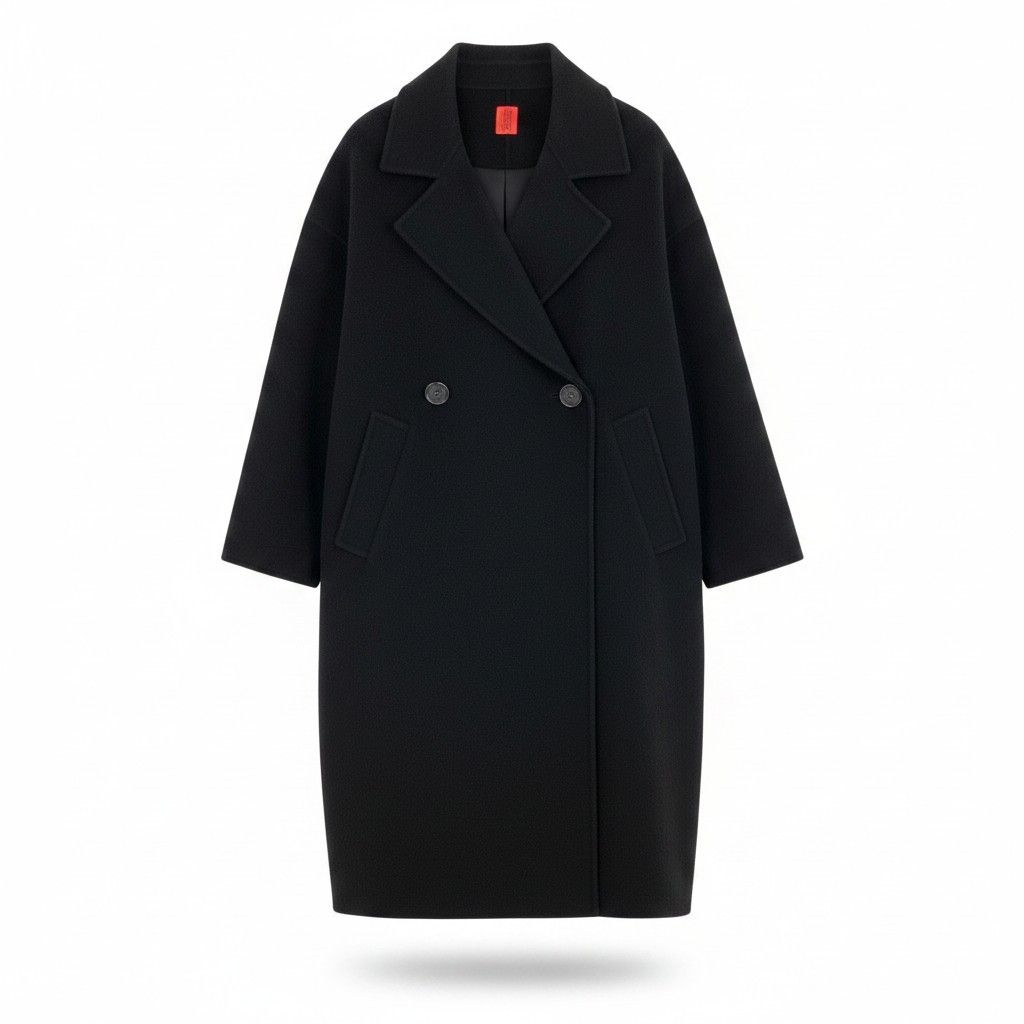 Af27 ISSEY MIYAKE Haat イッセイミヤケ ハート ダブルブレスト ロング 