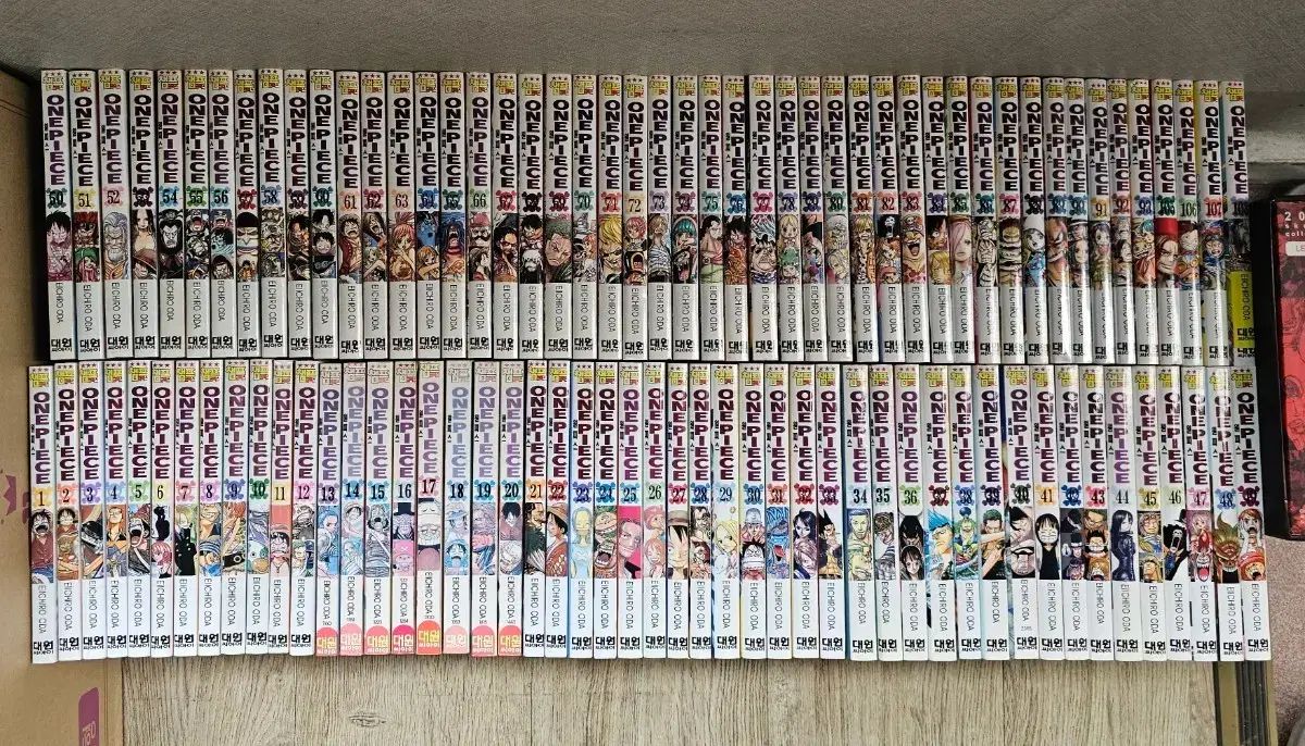 ONE PIECE 漫画 1 93 + 105 108 巻