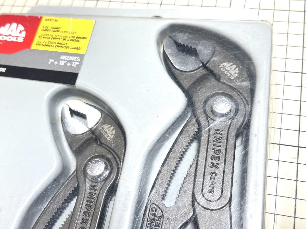 未使用 MAC TOOLS マック ツールズ KNIPEX クニペックス ウォーター