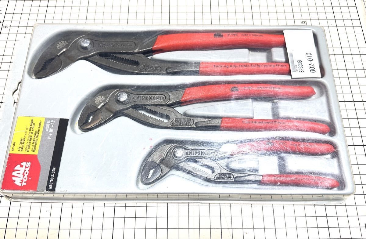 未使用 MAC TOOLS マック ツールズ KNIPEX クニペックス ウォーター