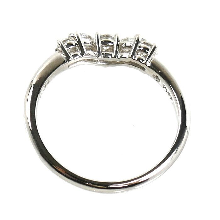 TASAKI タサキ Pt900プラチナ リング・指輪 ダイヤモンド0.34ct 12号