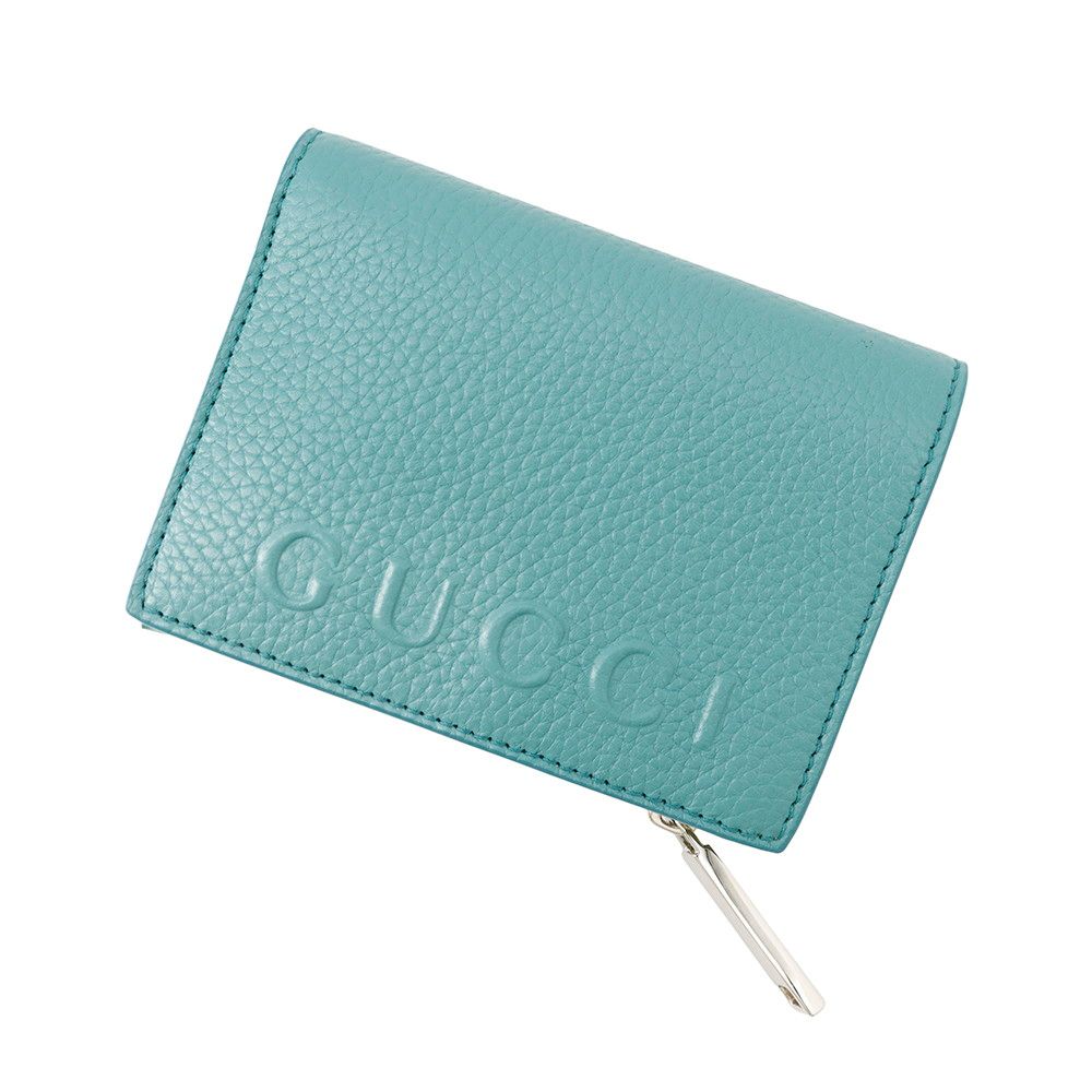 グッチ 二つ折り財布 ロゴ コンパクト ウォレット レザー 835076 GUCCI 財布 日本限定