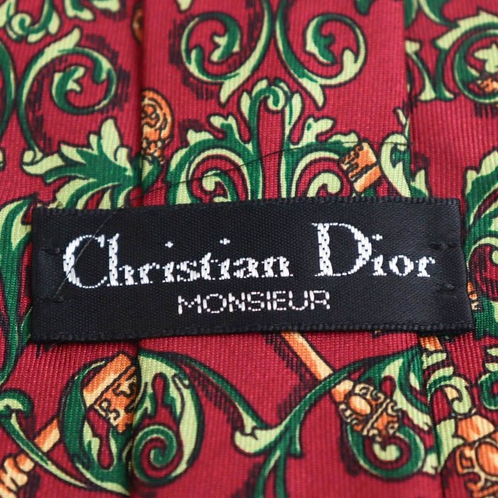 ネクタイ Dior アラベスク ゴージャスディオール Christian 良品