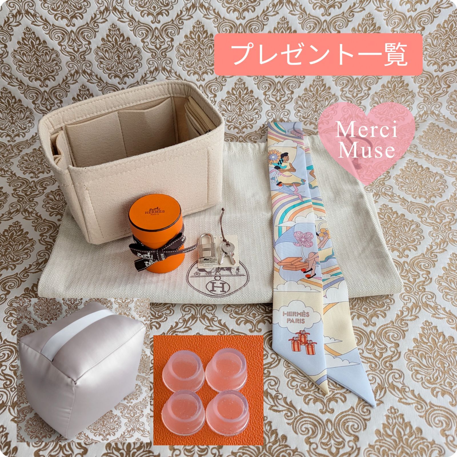 ❤お得なお品❤ピコタンロックPM18 ルビーxシルバー金具 エルメス □R