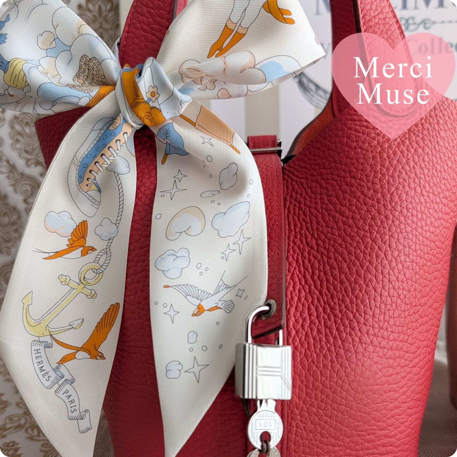 ❤お得なお品❤ピコタンロックPM18 ブーゲンビリアxシルバー金具
