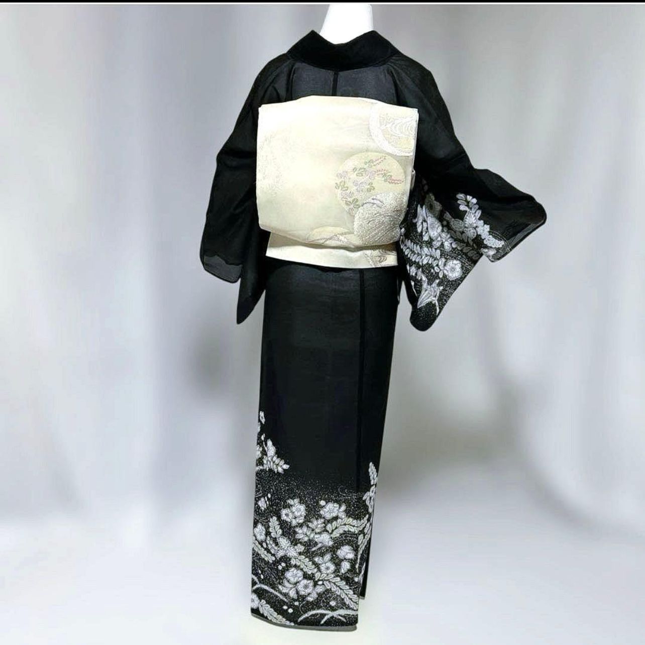 辻ヶ花 絽 訪問着 フルセット 東レ 洗える着物 夏帯 夏小物 美品 